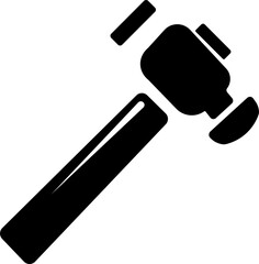 Fiery hammer icon.Fire hammer, flames hammer vector illustration A fire axe vector illustration Fire hammer, flames hammer vector illustration Inset Mono Color Icon for Hammer Shock