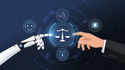 Human and AI collaboration in legal decision-making for a fair judgment