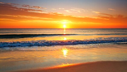 Sunrise over the ocean (1)