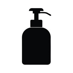 Fototapeta premium Liquid soap vector icon design illustration 