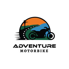 Moto Travel Logo royalty-free images