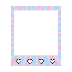 Aesthetic Polaroid Frame