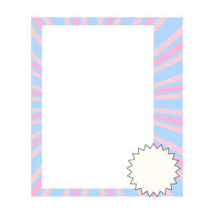 Aesthetic Polaroid Frame