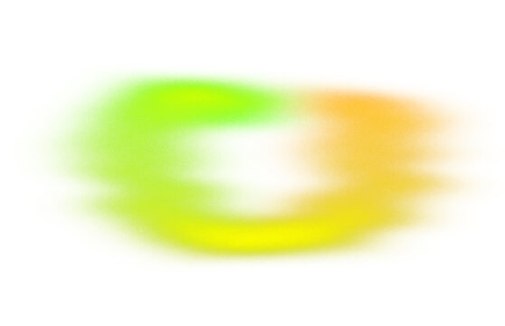 Abstract glowing neon light leals overlay effect, film grain texture with dust scratches, grainy noisy grunge texture effect, color gradient shape glowing, transparent background