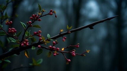 Hawthorn stake weapon against vampires