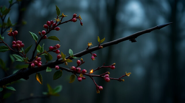 Hawthorn stake weapon against vampires