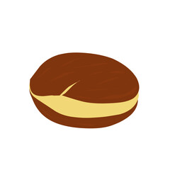Illustration of jengkol fruit. Flat design Illustration of jengkol. Illustration of raw jengkol salad
