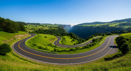 Serra do Rio do Rastro Winding Road, Brazil