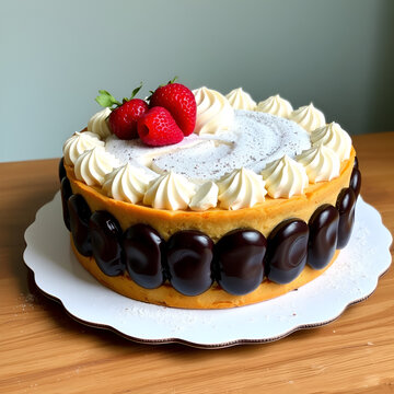 Erdbeertorte