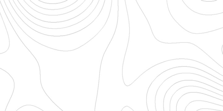 The contour lines found on a topographic map, Modern design with White background with topographic wavy pattern design, details the would define a real geographical art.