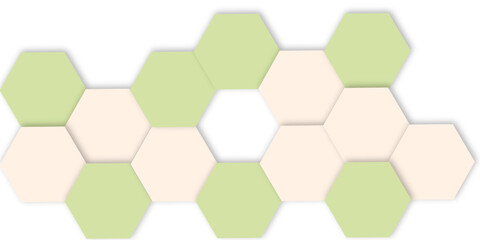 Abstract geometric technology 3d colorful hexagon polygonal honeycomb luxury pattern vector background.