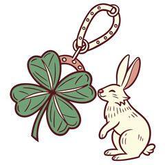 Obraz premium Lucky charm Lucky charm 