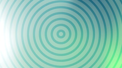 Ombre Navy Mint Freshness Abstract concentric circles radiating from the center with gradient background in soothing teal tones