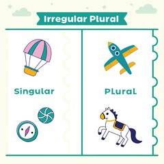 Learning English Irregular Plural Nouns Through Pictures