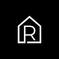 R letter real estate logo
