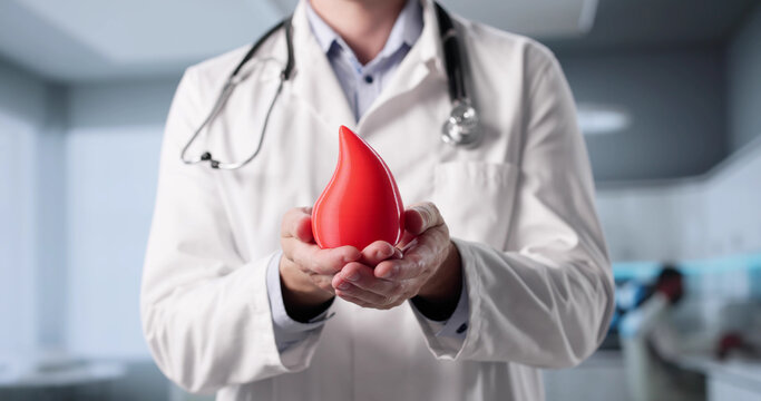 Life-saving Blood Donation By Male Doctor