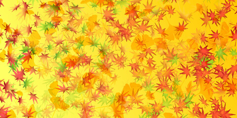 紅葉　もみじ　イチョウ　背景