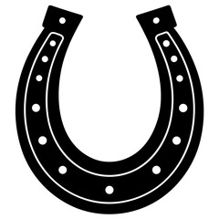 Horseshoe icon design featuring festive Irish elements—perfect for digital use, decor, and creative projects.