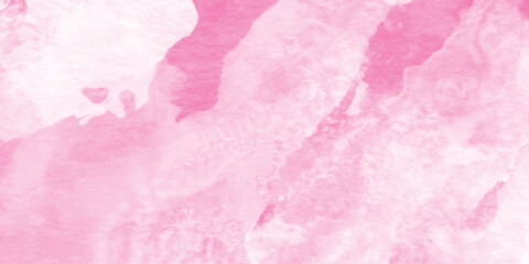 Abstract watercolor design with a soft pastel color palette dominated by shades of pink,  The texture resembles a gentle blending of watercolors, with smooth transitions.