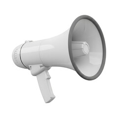 megaphone isolated on white background Cut out the background