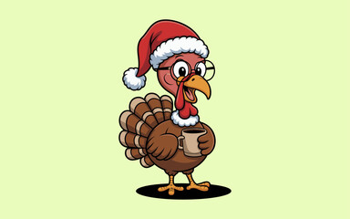 Thanksgiving vector design, vector illustration, Thanksgiving design, silhouette style.
