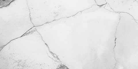 White concrete cracked wall texture and detailed structure of marble in natural patterned background texture.