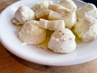 フレッシュチーズ盛り合わせ