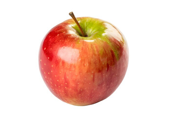 red apple isolated on white