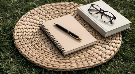 Outdoor Reading and Writing Setup