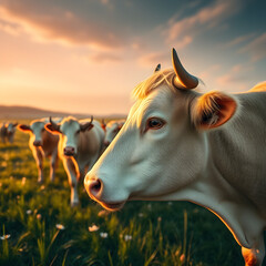 cows in the field