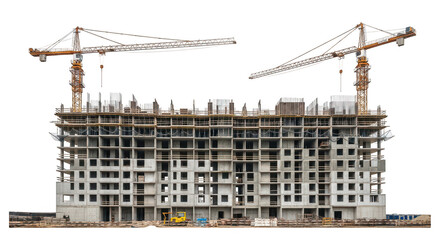 Apartment Building Under Construction