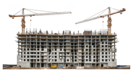 Apartment Building Under Construction