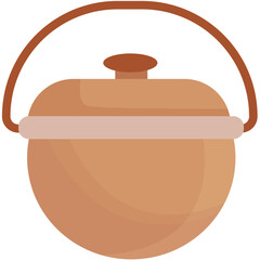 Outdoor Adventure & Camping Gear Vector Icon Set