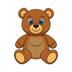 teddy bear vector illustration