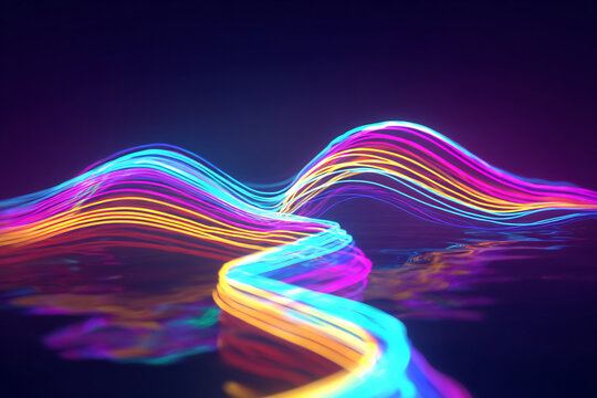digital holographic waves in fluid motion