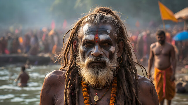 Intense Aghori Sadhu