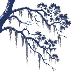 Wildlife Hunting Scene Illustration