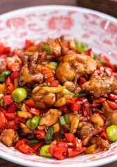 Jiangxi Spicy stir-fried bullfrog