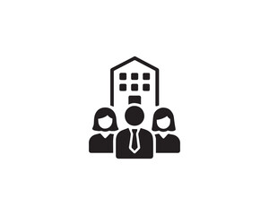 Company Department icon vector design illustration