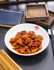 sweet and sour pork tenderloin
