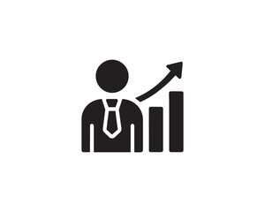 Staff Development icon vector design illustration.