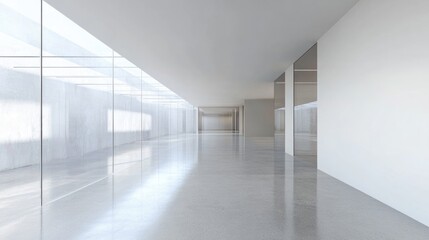 Spacious modern interior design