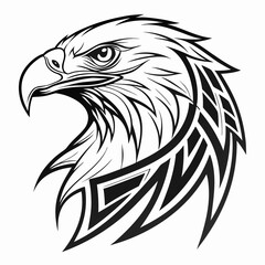 Eagle Head Vector Illustration