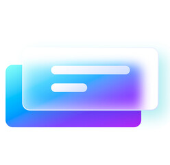Abstract gradient blue purple digital interface element; modern, clean design.