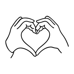 Fototapeta premium hands holding heart