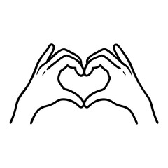 Fototapeta premium hands holding heart