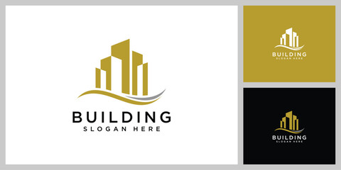 Building logo vector design template