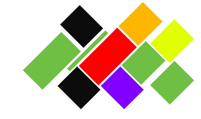 Geometric Cube Pattern Background