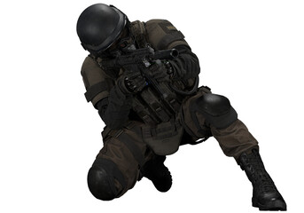 Swat police shoot down sit