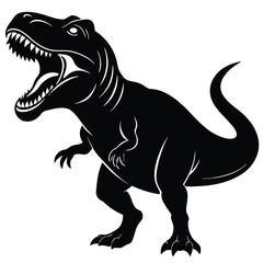 Fototapeta premium t rex roaring